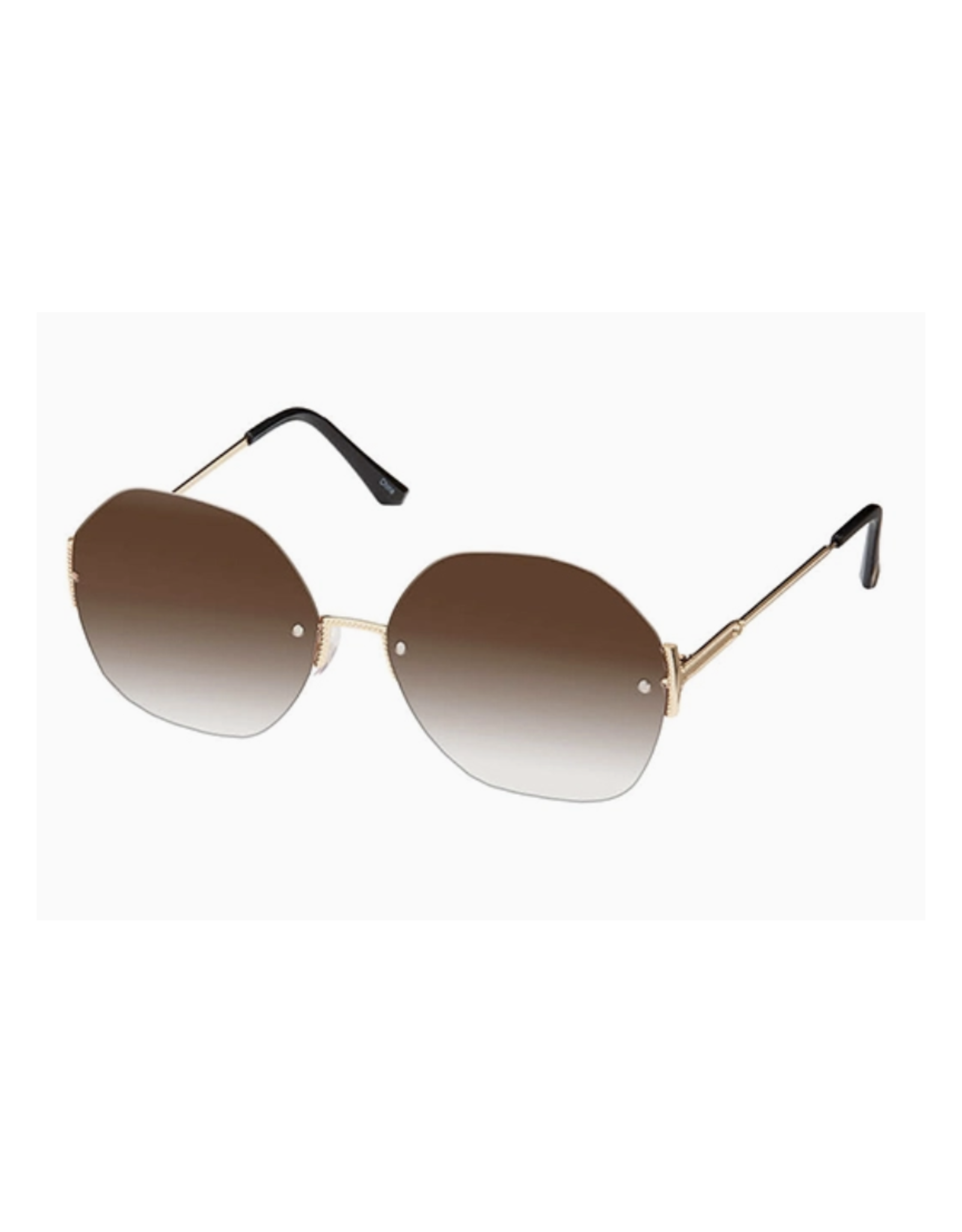 Rimless Round Sunglasses (3 colors!)