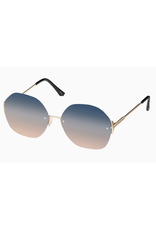 Rimless Round Sunglasses (3 colors!)
