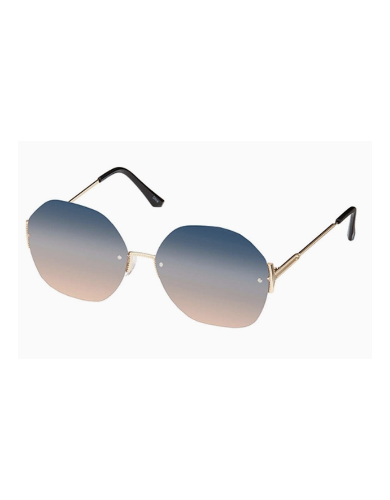 Rimless Round Sunglasses (3 colors!)