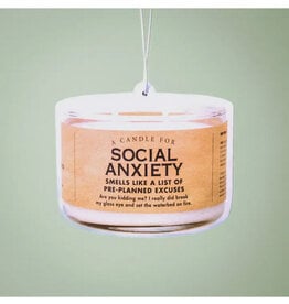 Social Anxiety Candle Air Freshener