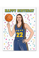 Caitlin Clark Birthday Greeting Card