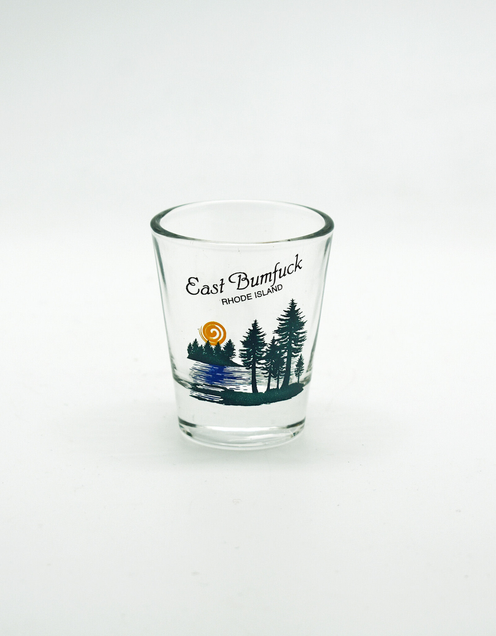 East Bumfuck Rhode Island Shot Glass