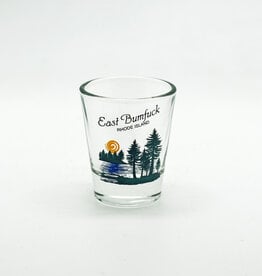 East Bumfuck Rhode Island Shot Glass