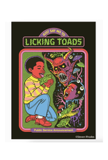 Just Say No To Licking Toads Magnet