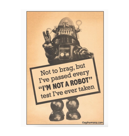 I'm Not a Robot Test Magnet