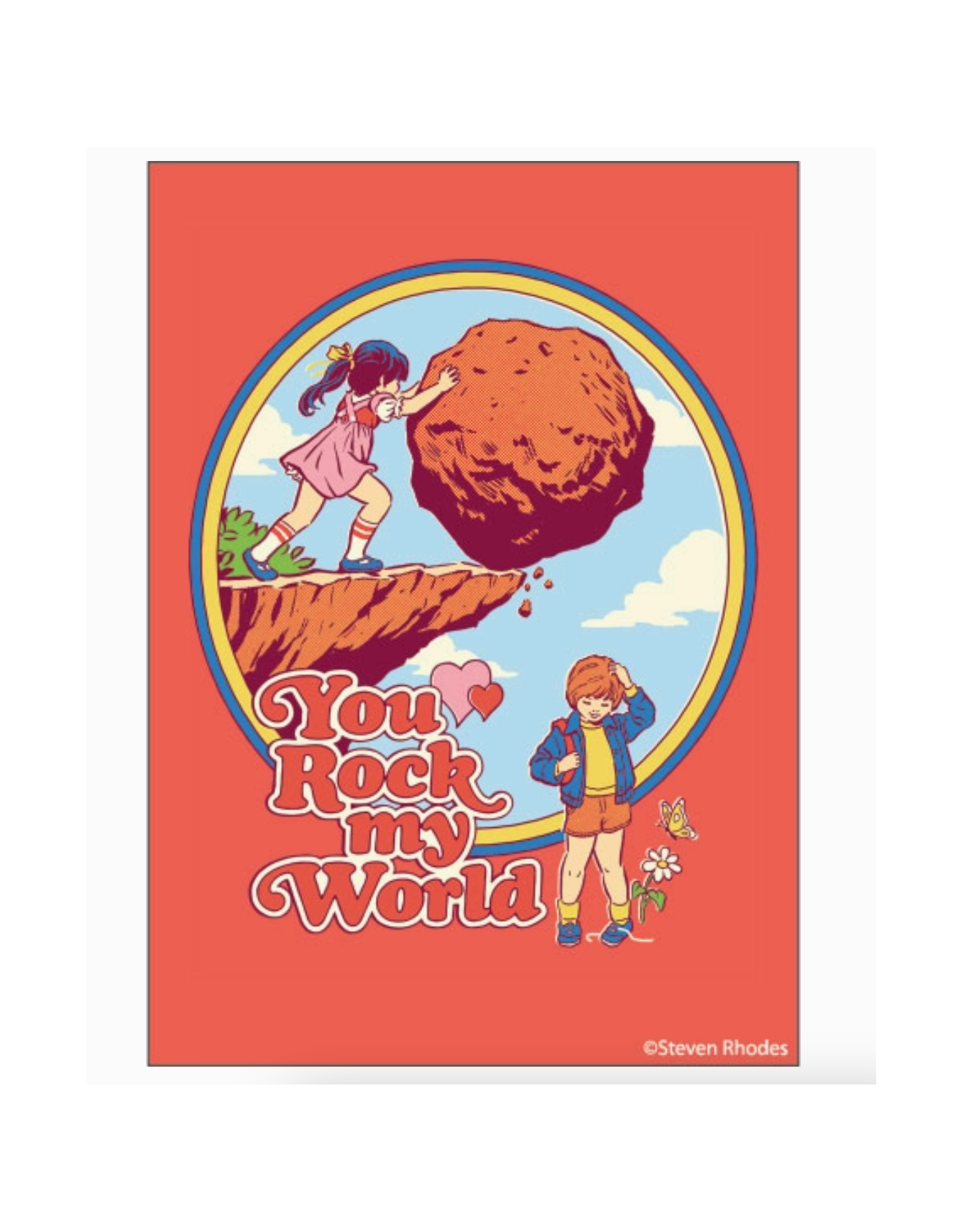 You Rock My World Magnet