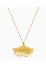 Ginkgo Leaf Necklace