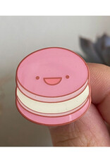 Macaron Pink Enamel Pin