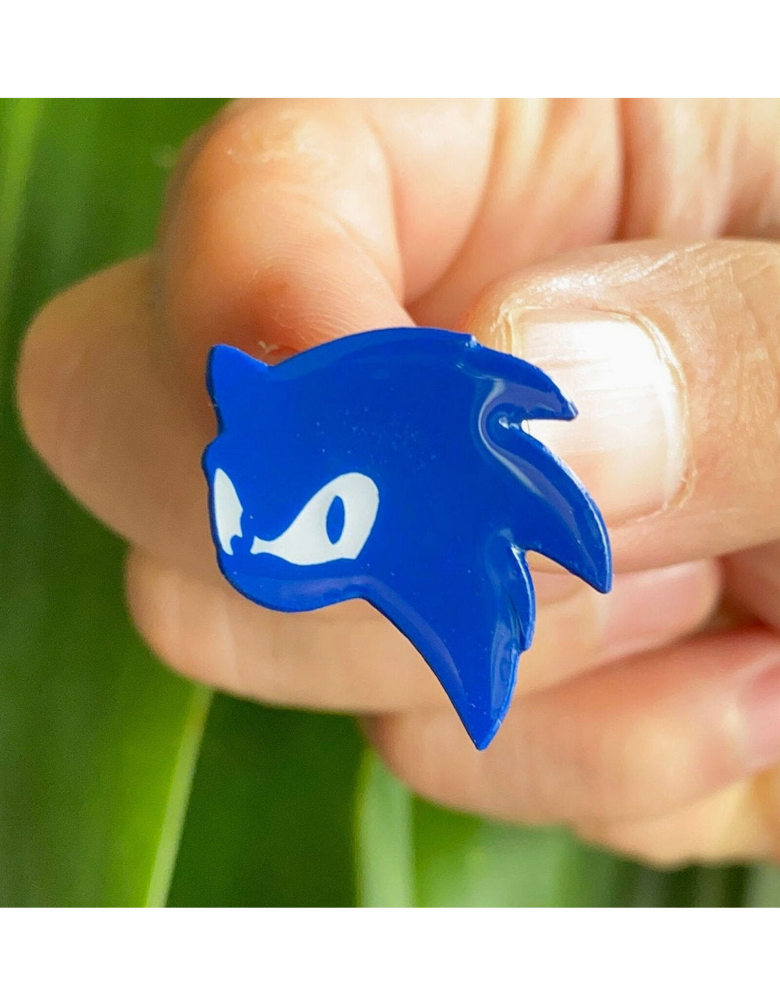Sonic The Hedgehog Silhouette Enamel Pin