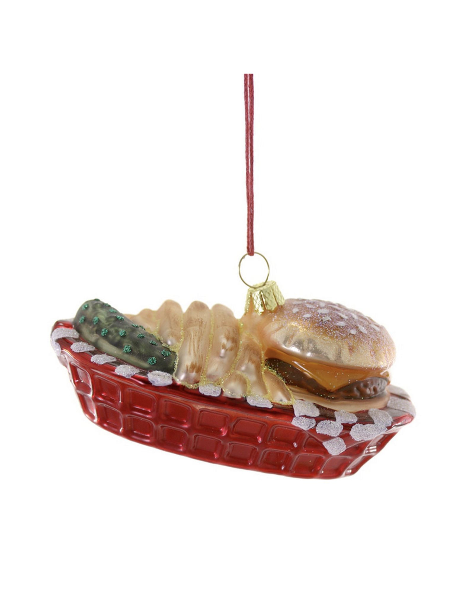 Burger Basket Ornament*