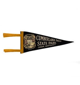 Cumberland Falls State Park, Corbin KY Vintage Pennant - Small