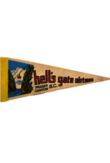 Hell's Gate Airtram, Fraser Canyon BC Vintage Pennant - Small