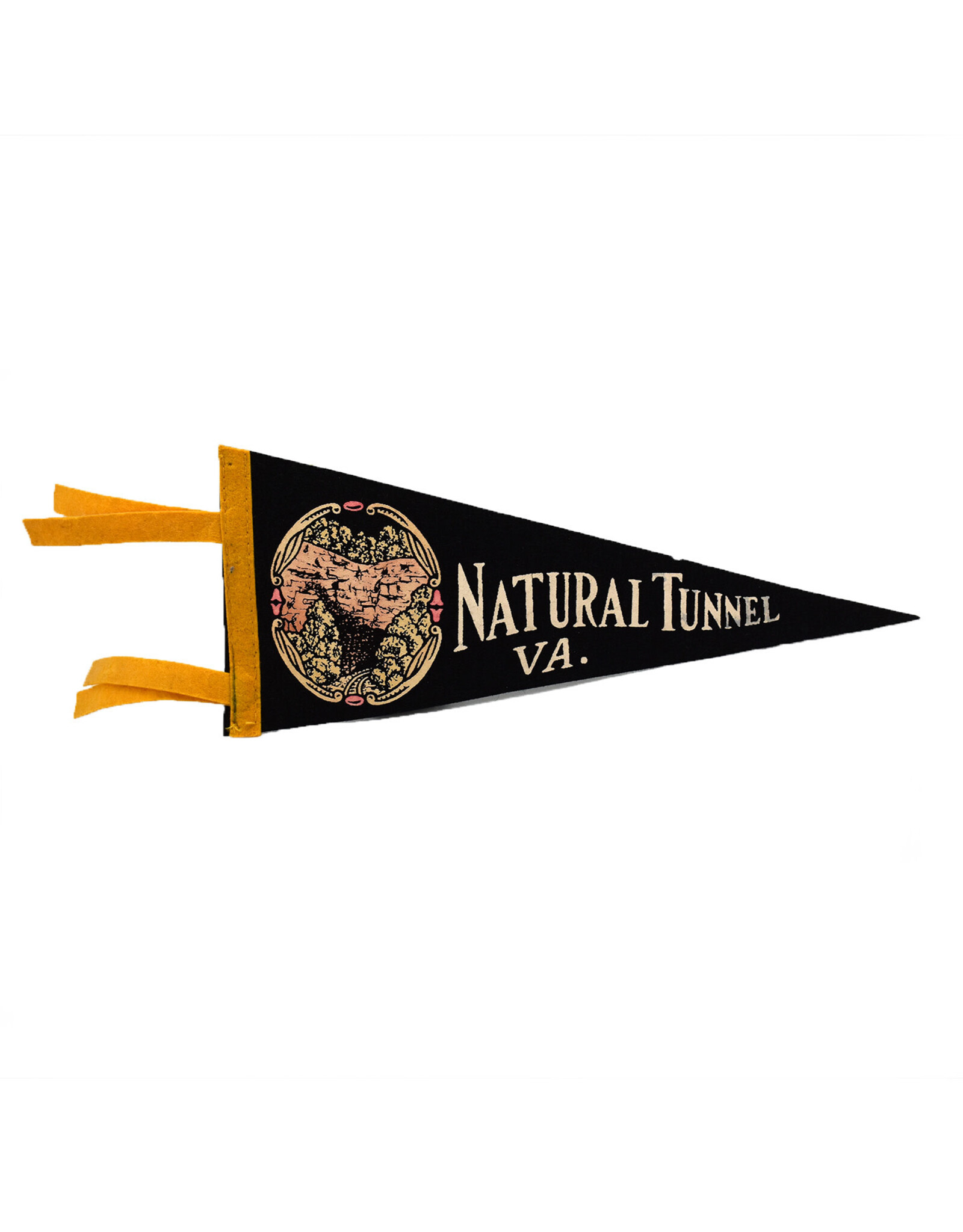 Natural Tunnel, VA Vintage Pennant - Small