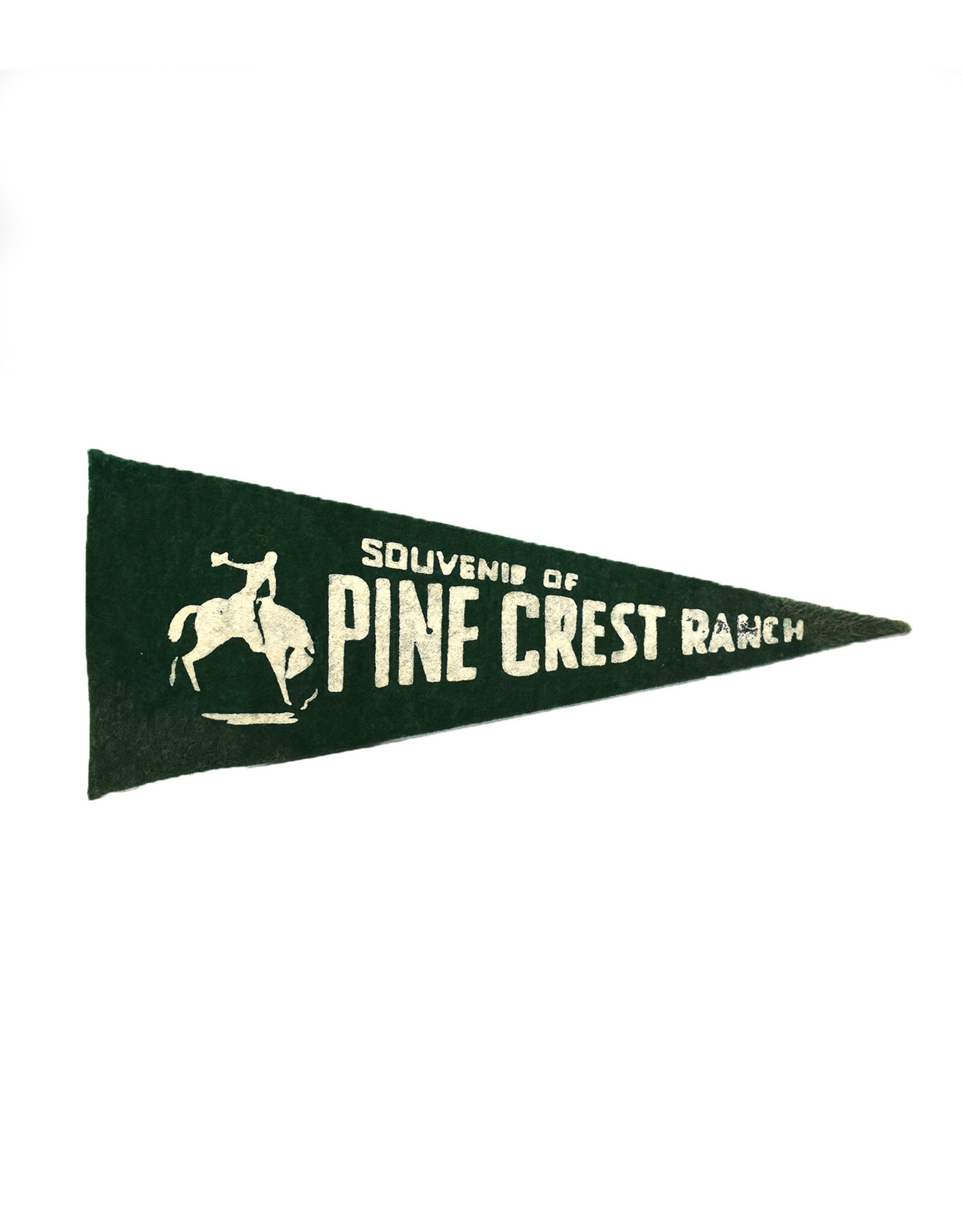 Pine Crest Ranch (Green) Vintage Pennant - Small