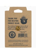 Smokey Bear Postage Stamp Enamel Pin