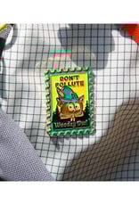 Woodsy Owl Postage Stamp Enamel Pin