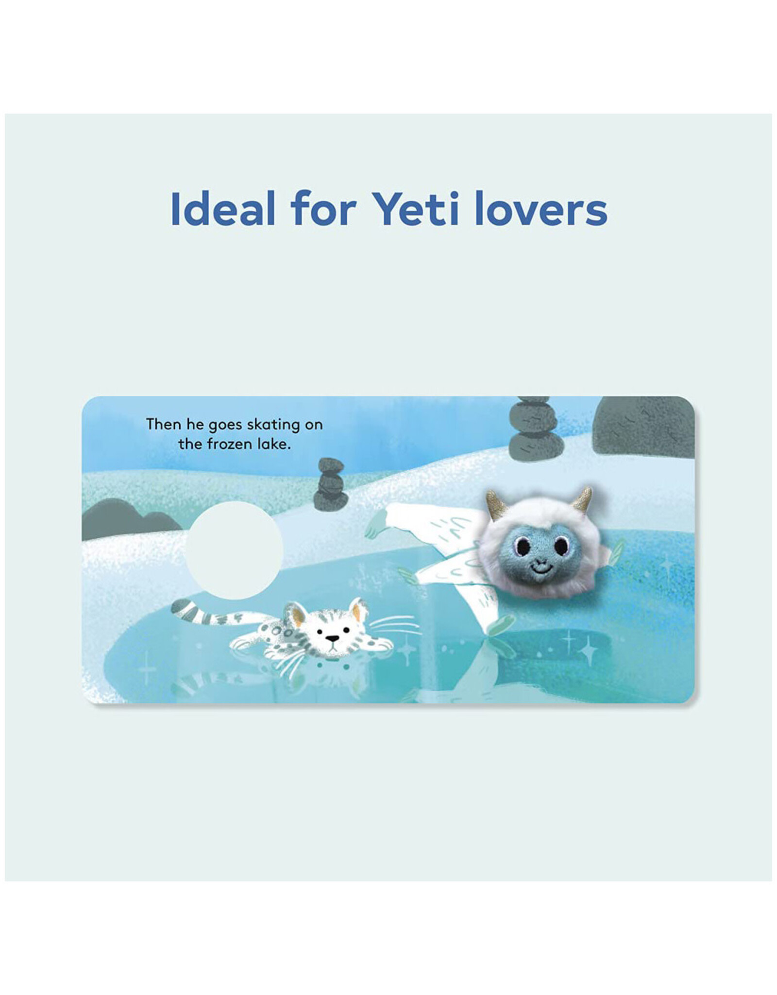 Baby Yeti Finger Puppet Book