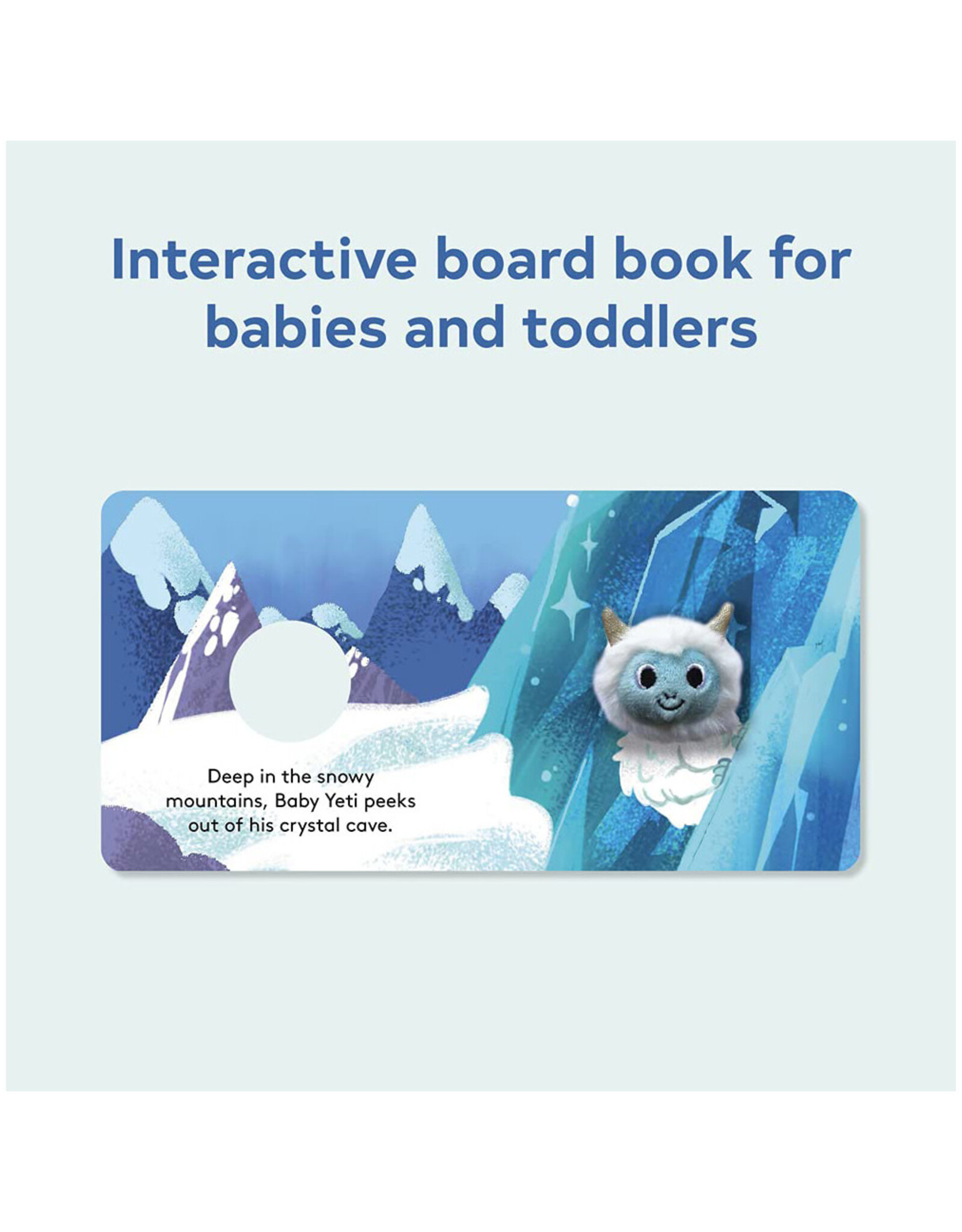 Baby Yeti Finger Puppet Book