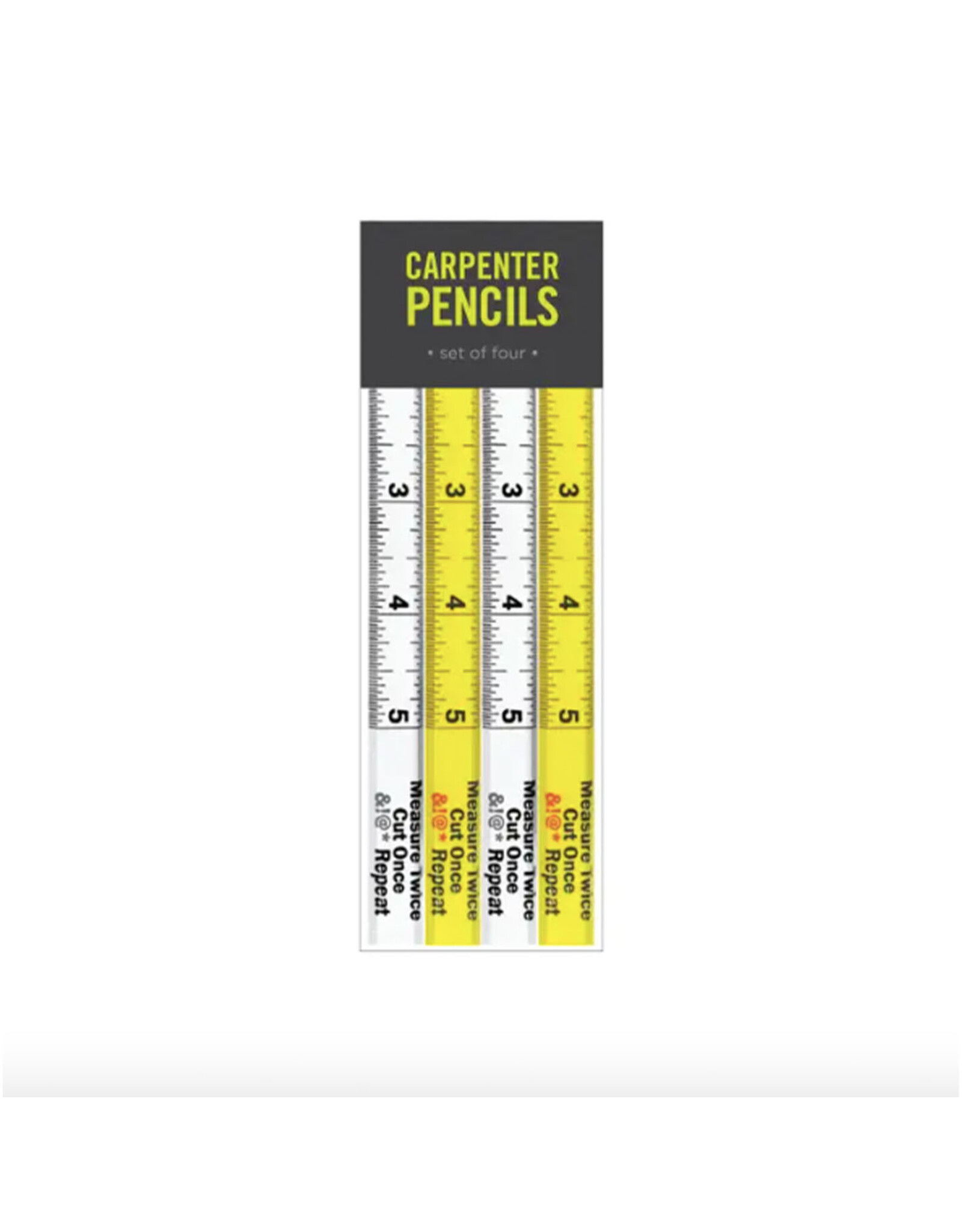 Cut Once Carpenter Pencil Set