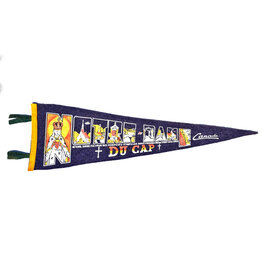 Du Cap Quebec, Canada Vintage Pennant - Large