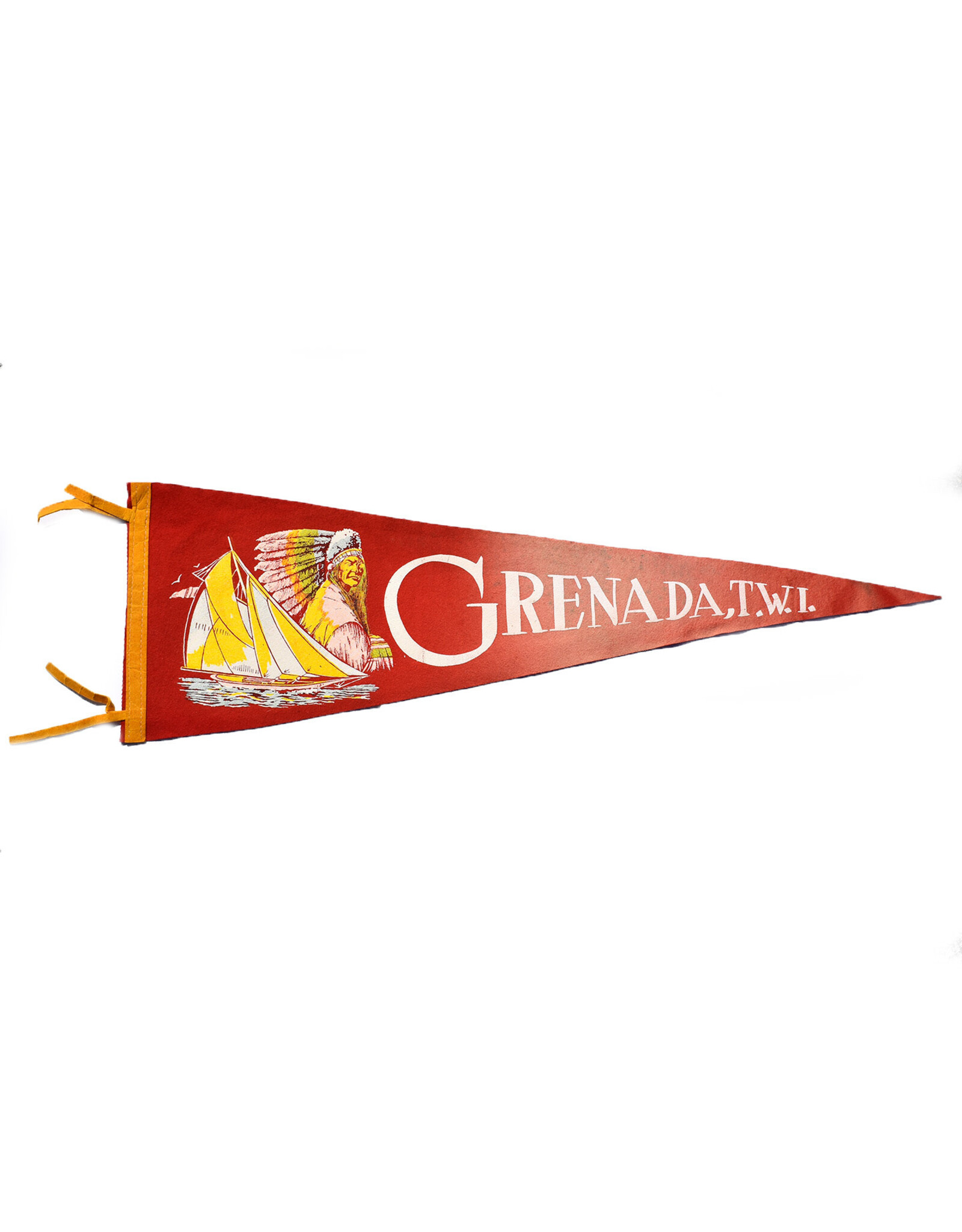 Grenada, TWI Vintage Pennant - Large