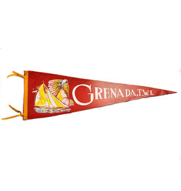 Grenada, TWI Vintage Pennant - Large