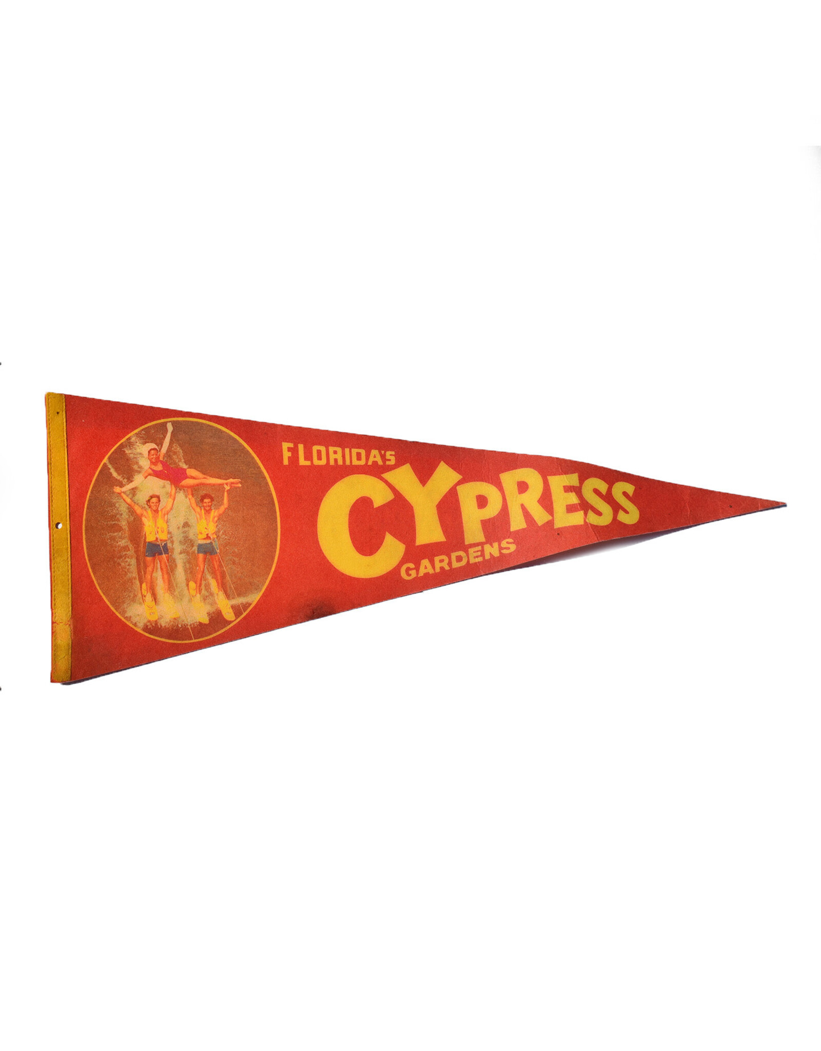 Florida's Cypress Gardens Vintage Pennant - Large