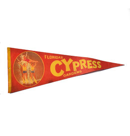 Florida's Cypress Gardens Vintage Pennant - Large