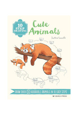 10 Step Drawing: Cute Animals