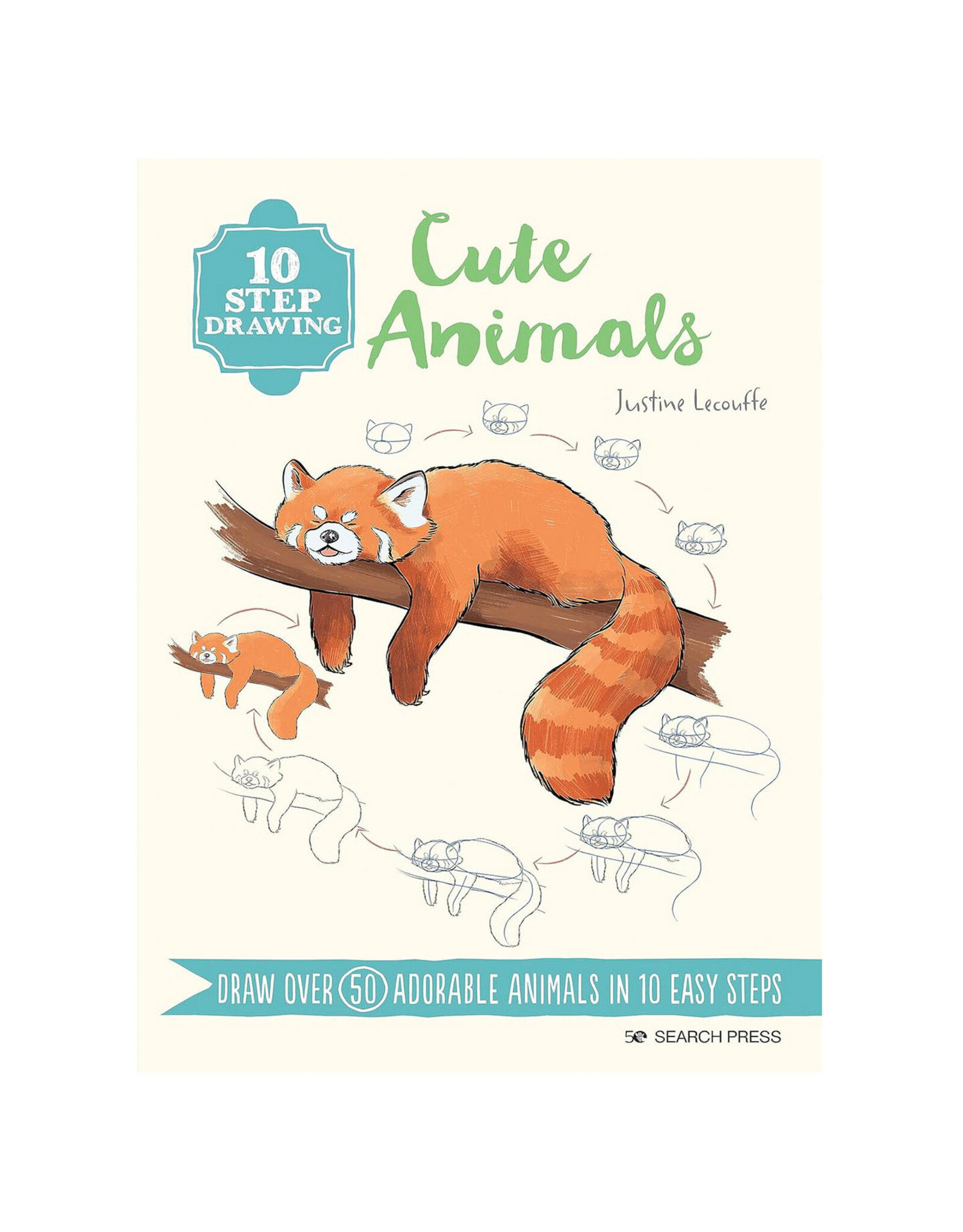 10 Step Drawing: Cute Animals