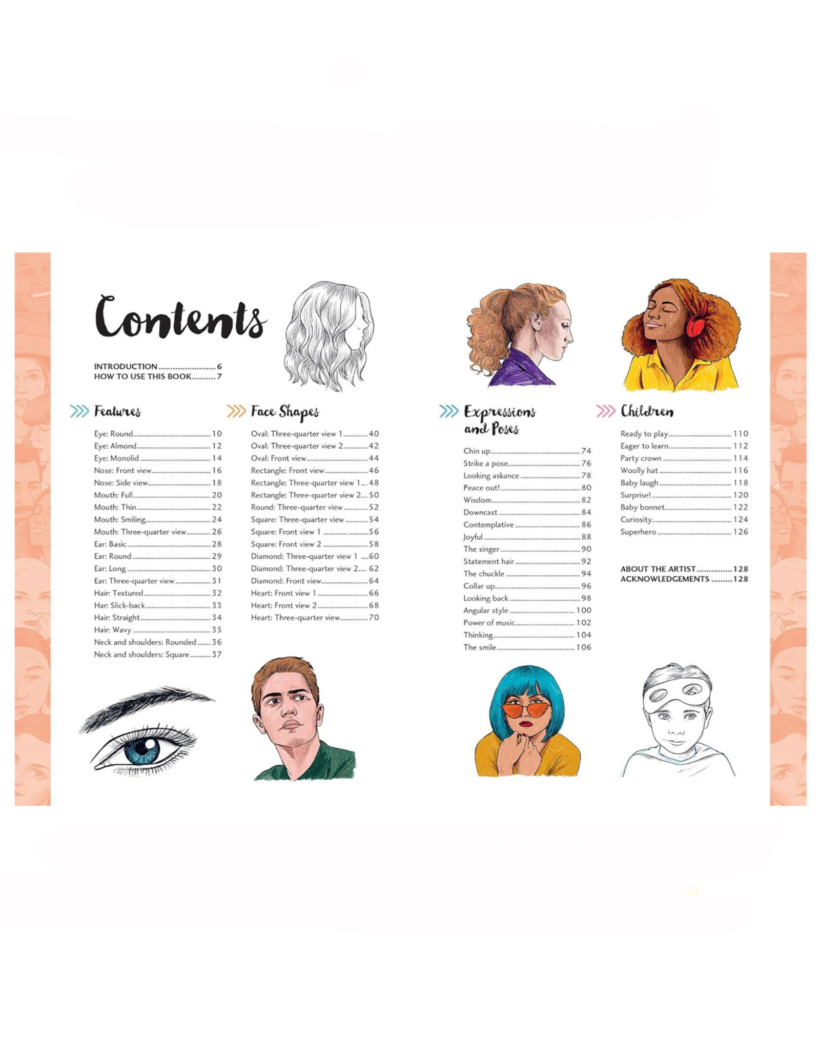 10 Step Drawing: Faces
