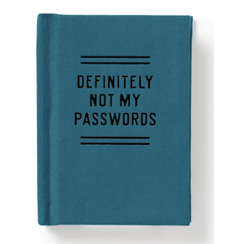 Definitely Not My Passwords Tiny Diary