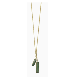Double Trouble Aventurine Necklace