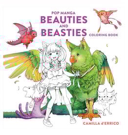 Pop Manga Beauties and Beasties Coloring Book