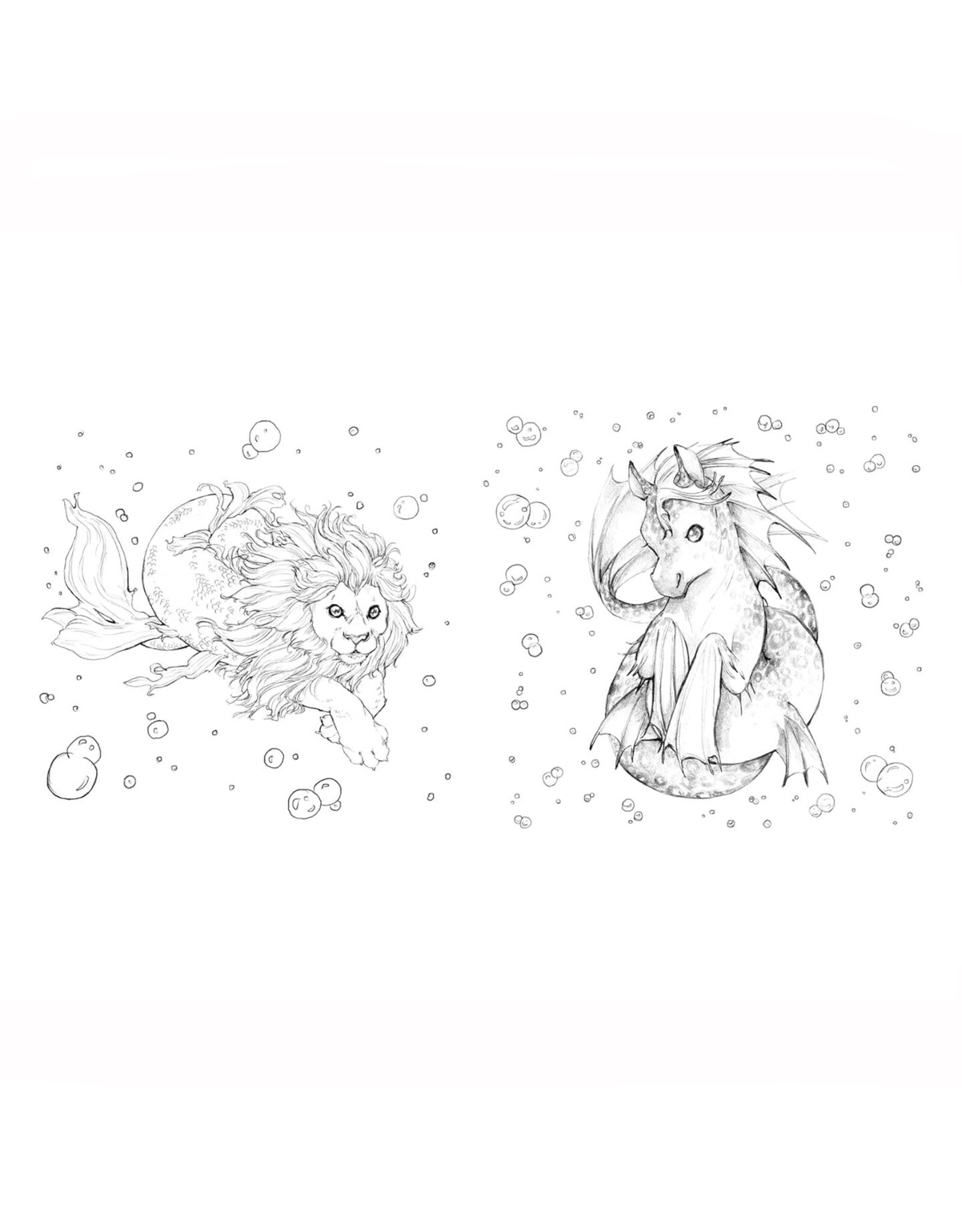 Pop Manga Beauties and Beasties Coloring Book
