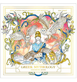 The Greek Mythology Coloring Book