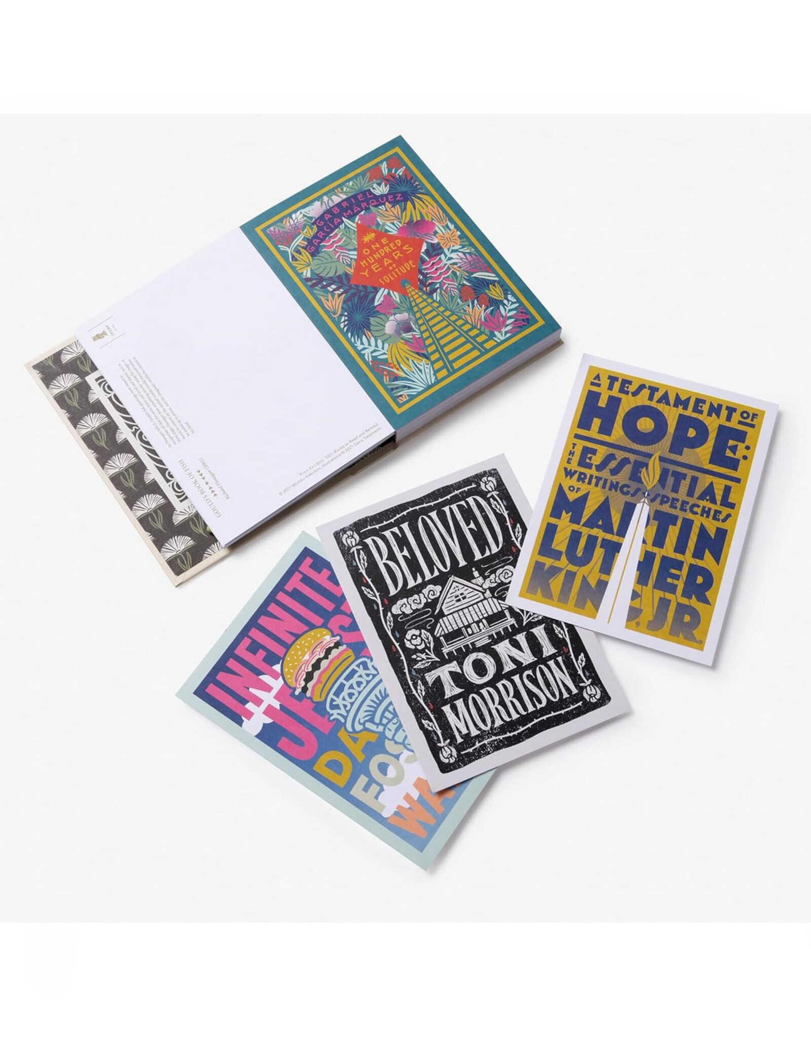 Ex Libres: Literary Postcard Set