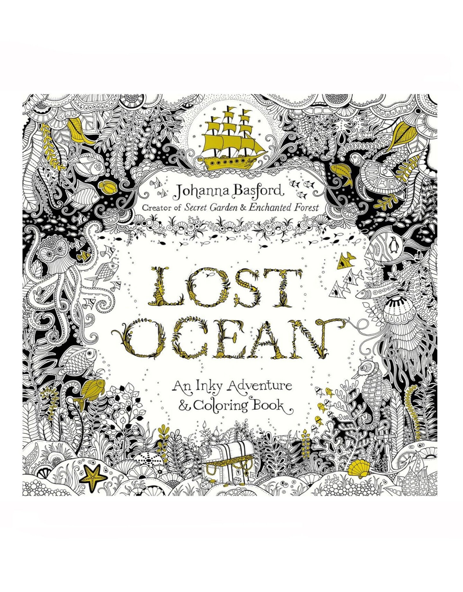 Lost Ocean Coloring Book