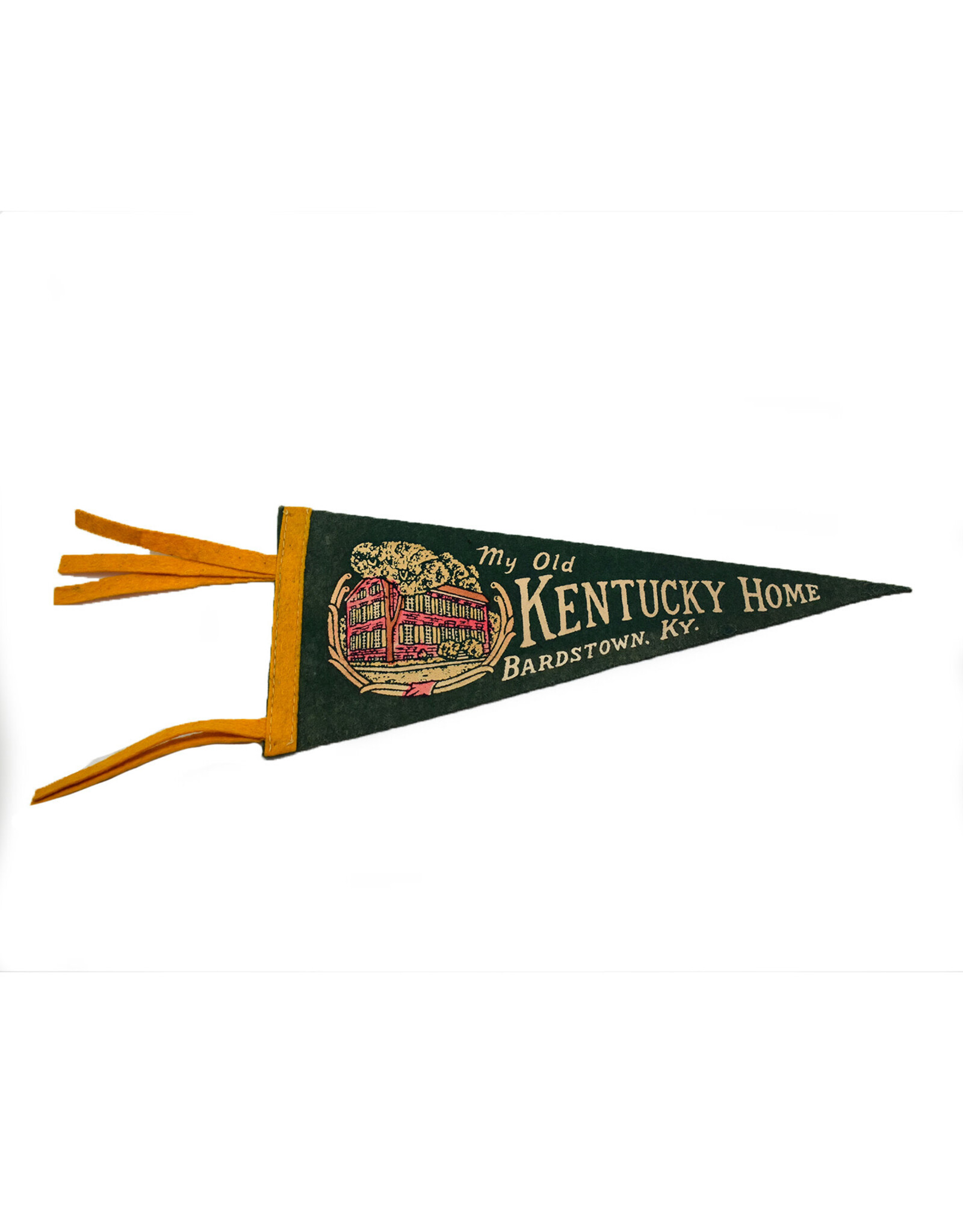 My Old Kentucky Home, Bardstown Vintage Pennant - Small