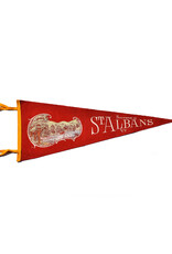 St. Albans, VT Vintage Pennant - Large