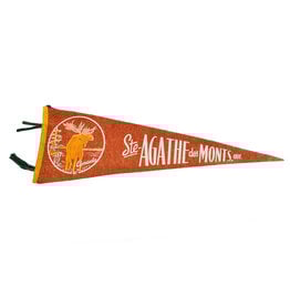 Ste-Agathe des Monts, Quebec Canada Vintage Pennant - Large