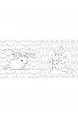 Pop Manga Dragons and Other Magically Mythical Creatures Coloring Book