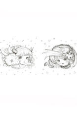 Pop Manga Dragons and Other Magically Mythical Creatures Coloring Book