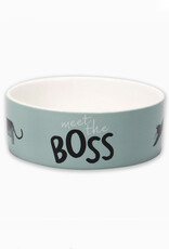 Boss Ceramic Cat Bowl Boss Ceramic Cat Bowl