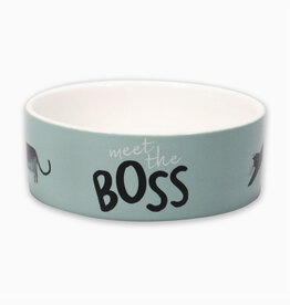 Boss Ceramic Cat Bowl