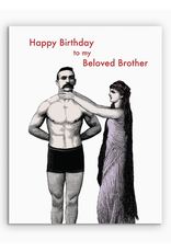 Happy Birthday to My Beloved Brother Greeting Card Happy Birthday to My Beloved Brother Greeting Card
