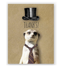 Thank You Meerkat Greeting Card