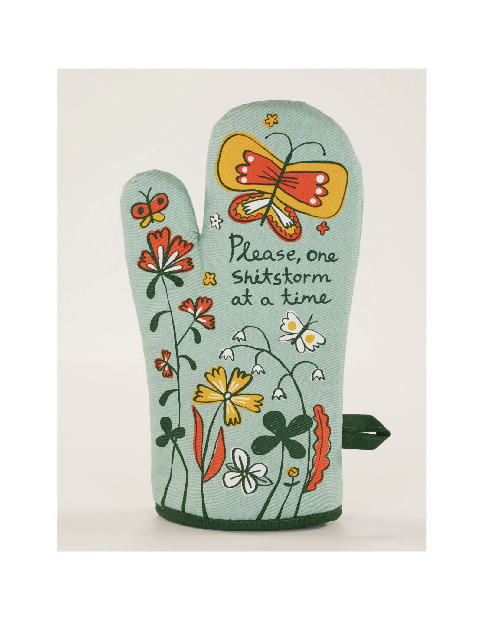 Please, One Shit Storm At a Time Oven Mitt