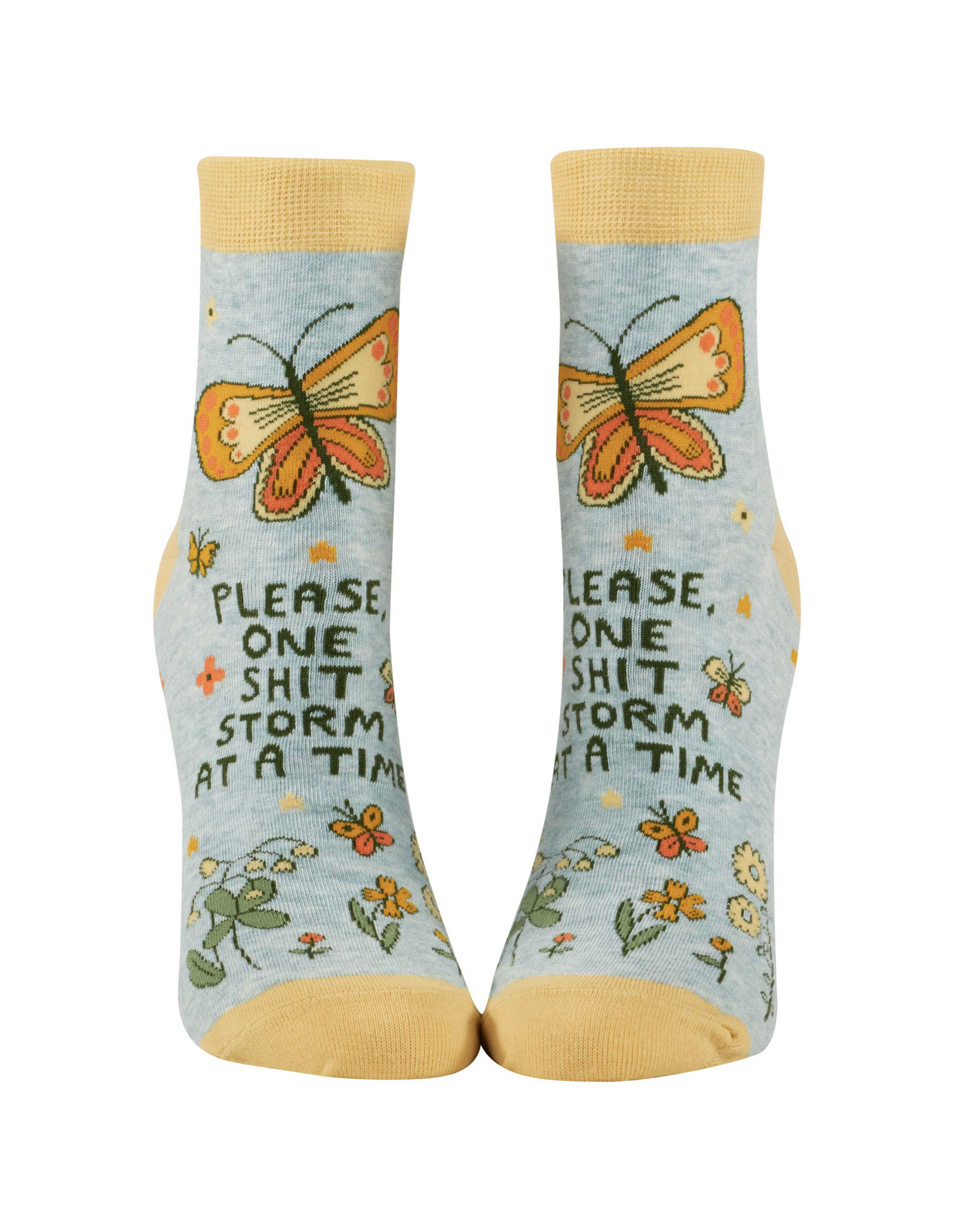Please, One Shit Storm At a Time Women's Ankle Socks