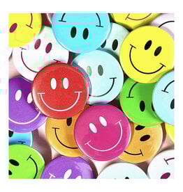 Happy Face Button (Assorted)